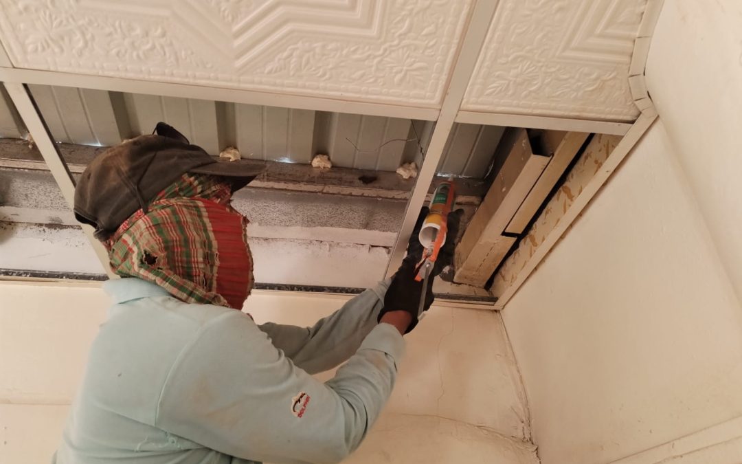 مشروع ترميم منازل بدعم من عبدالله العثيم عبر منصة احسان